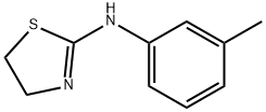 N-(3-methylphenyl)-4,5-dihydro-1,3-thiazol-2-amine 구조식 이미지