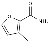 3-Methylfuran-2-carboxylic acid amide 구조식 이미지