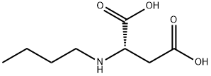 N-Butyl-DL-aspartic acid Structure