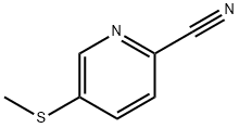 5-(methylsulfanyl)pyridine-2-carbonitrile 구조식 이미지