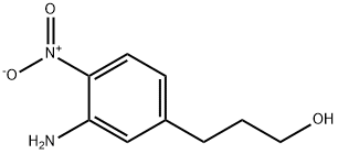 3-(3-Amino-4-nitrophenyl)-1-propanol Structure