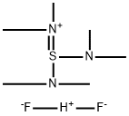 Tris(dimethylamino)sulfonium bifluoride 구조식 이미지