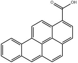 BENZO[A]PYRENE-1-CARBOXYLIC ACID Structure