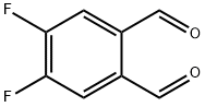 1,2-Benzenedicarboxaldehyde, 4,5-difluoro- Structure