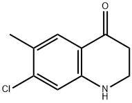 7-chloro-6-methyl-2,3-dihydroquinolin-4(1H)-one Structure