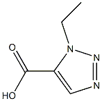 1-ethyl-1H-1,2,3-triazole-5-carboxylic acid 구조식 이미지