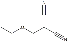 2-(ethoxymethyl)propanedinitrile 구조식 이미지