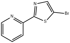 5-Bromo-2-(2-pyridyl)thiazole Structure