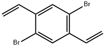 1,4-dibromo-2,5-divinylbenzene 구조식 이미지