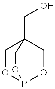 2,6,7-Trioxa-1-phosphabicyclo[2.2.2]octane-4-methanol 구조식 이미지