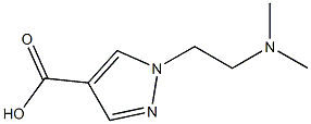 1-(2-(dimethylamino)ethyl)-1H-pyrazole-4-carboxylic acid Structure