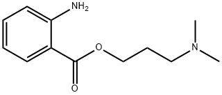 3-(Dimethylamino)propyl 2-aminobenzoate Structure