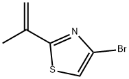 4-Bromo-2-(iso-propenyl)thiazole Structure