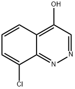 4-Cinnolinol, 8-chloro- Structure