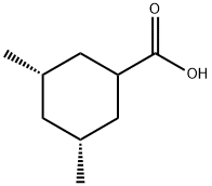 cis-3,5-dimethylcyclohexane-1-carboxylic acid 구조식 이미지