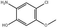 2-Amino-4-chloro-5-methoxy-phenol Structure