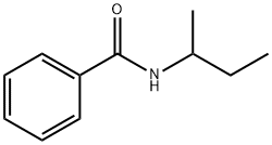 Benzamide, N-(1-methylpropyl)- Structure