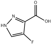 4-fluoro-1H-pyrazole-3-carboxylic acid Structure