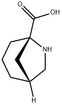 (1R,5S)-6-AZABICYCLO[3.2.1]OCTANE-5-CARBOXYLIC ACID Structure