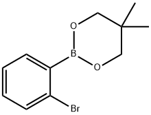 2,2-dimethylpropane-1,3-diyl [2-bromophenyl] boronate 구조식 이미지
