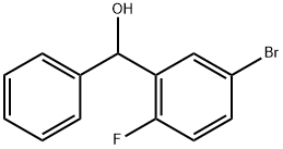 (5-bromo-2-fluorophenyl)(phenyl)methanol 구조식 이미지