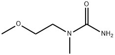 Urea, N-(2-methoxyethyl)-N-methyl- Structure