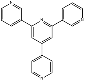 6'-(3-Pyridinyl)-3,2':4',4''-terpy
ridine Structure