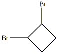 1,2-dibromocyclobutane 구조식 이미지