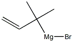 Magnesium, bromo(1,1-dimethyl-2-propen-1-yl)- Structure