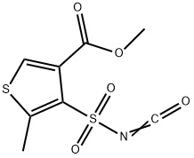 Methyl 5-methyl-4-[(oxomethylene)sulfamoyl]thiophene-3-carboxylate Structure