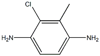 2-chloro-3-methylbenzene-1,4-diamine Structure