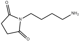 1-(4-aminobutyl)pyrrolidine-2,5-dione Structure