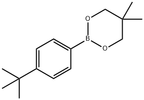 2-(4-tert-butylphenyl)-5,5-dimethyl-1,3,2-dioxaborinane Structure