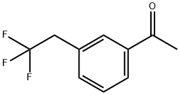 Ethanone, 1-[3-(2,2,2-trifluoroethyl)phenyl]- Structure