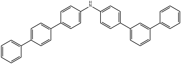 [1,1':3',1''-Terphenyl]-4-amine, N-[1,1':4',1''-terphenyl]-4-yl- Structure