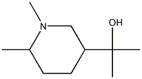 2-(1,6-dimethylpiperidin-3-yl)propan-2-ol Structure