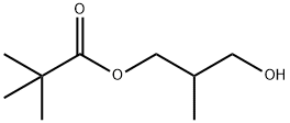 3-hydroxy-2-methylpropyl pivalate Structure