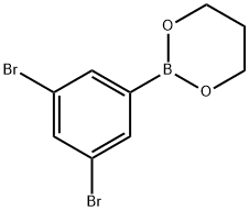 3,5-dibromophenylboronic acid-1,3-propanediol ester Structure