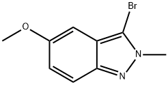 3-bromo-5-methoxy-2-methyl-2H-indazole Structure