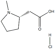 (S)-2-(1-methylpyrrolidin-2-yl)aceticacidhydrochloride Structure