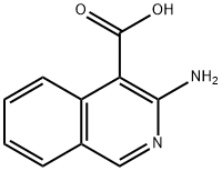 3-aminoisoquinoline-4-carboxylic acid Structure