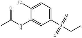 N-[5-(Ethylsulfonyl)-2-hydroxyphenyl]acetamide Structure