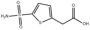 2-(5-sulfamoylthiophen-2-yl)acetic acid Structure