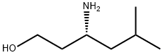 (R)-3-amino-5-methylhexan-1-ol Structure