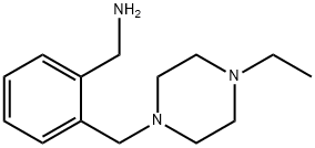 {2-[(4-ethylpiperazin-1-yl)methyl]phenyl}methanamine 구조식 이미지