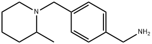 {4-[(2-methylpiperidin-1-yl)methyl]phenyl}methanamine 구조식 이미지