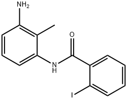 N-(3-amino-2-methylphenyl)-2-iodobenzamide Structure