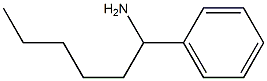 1-페닐헥산-1-아민 구조식 이미지