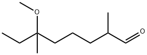 Octanal,6-methoxy-2,6-dimethyl- Structure