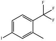 4-Iodo-2-methyl-1-(trifluoromethyl)benzene 구조식 이미지